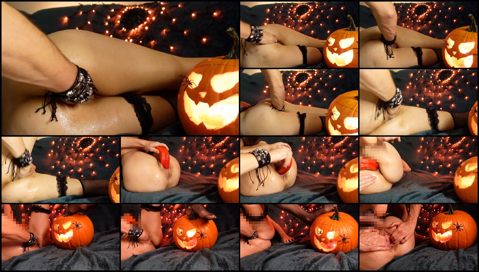 Amateur MILF Kariluk Halloween fisting session with bizarre orgasm-Dildo, Fisting